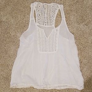Aerie Crochet Tank Top